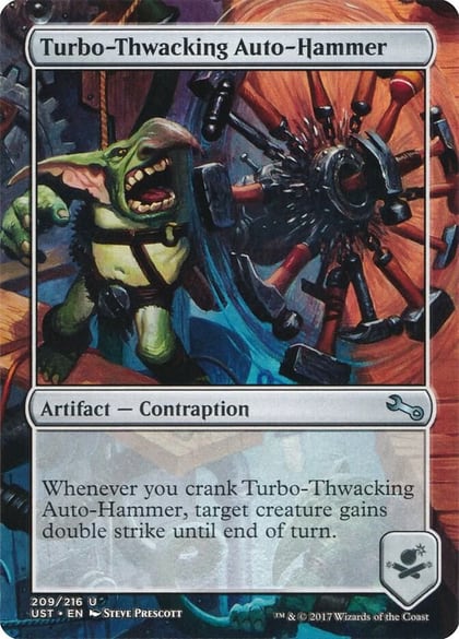 Turbo-Thwacking Auto-Hammer, Unstable 209