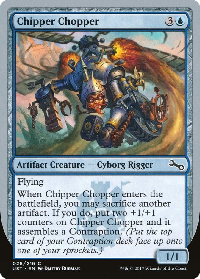Chipper Chopper, Unstable 28