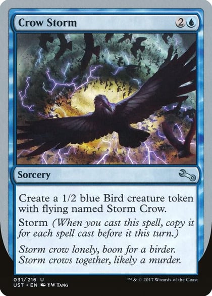 Crow Storm, Unstable 31