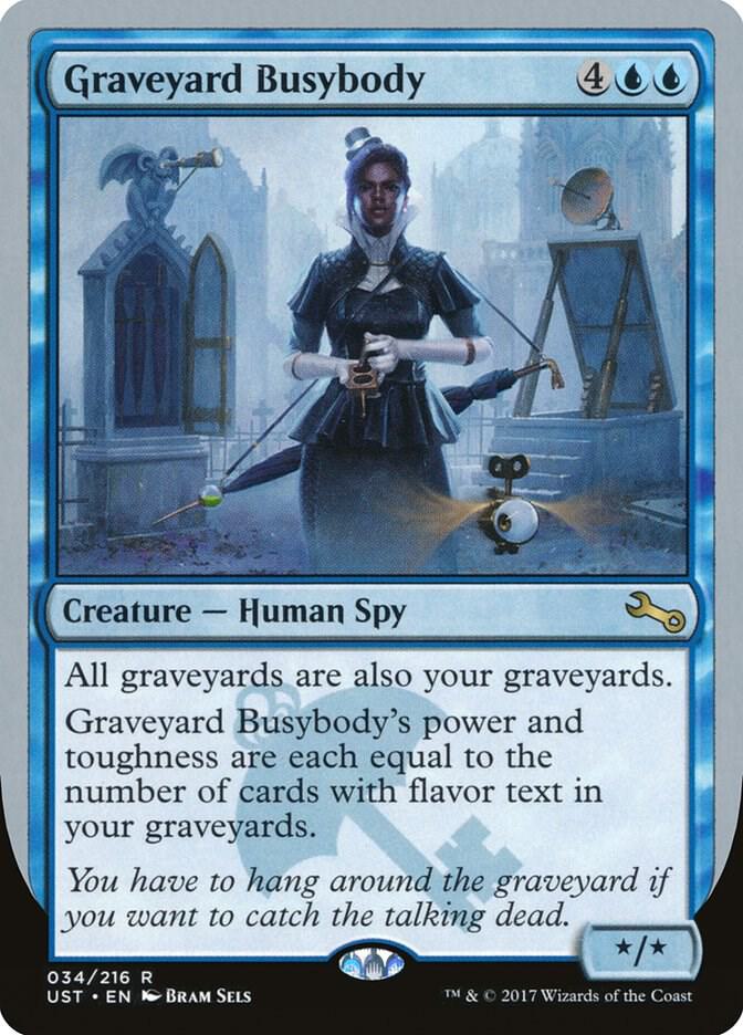 Graveyard Busybody, Unstable 34