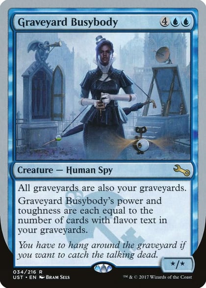 Graveyard Busybody, Unstable 34