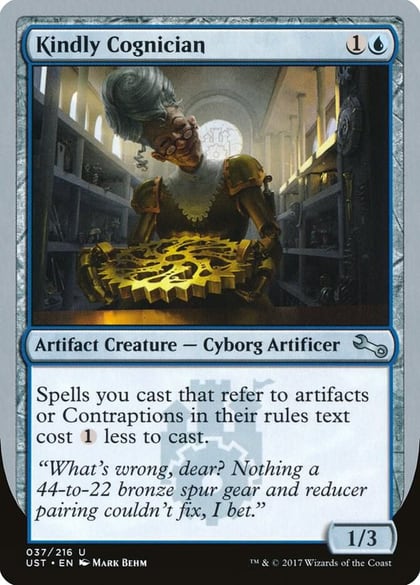Kindly Cognician, Unstable 37
