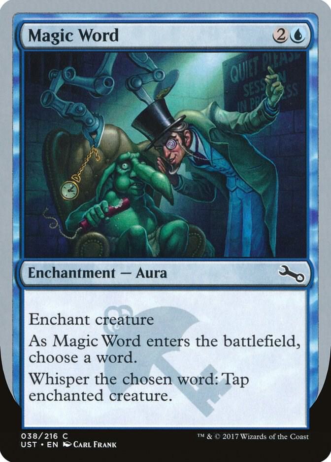 Magic Word, Unstable 38