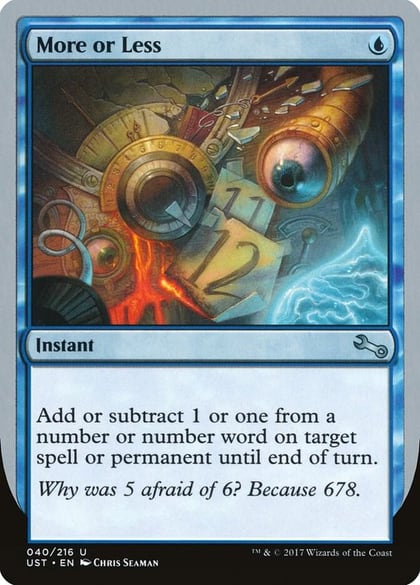 More or Less, Unstable 40
