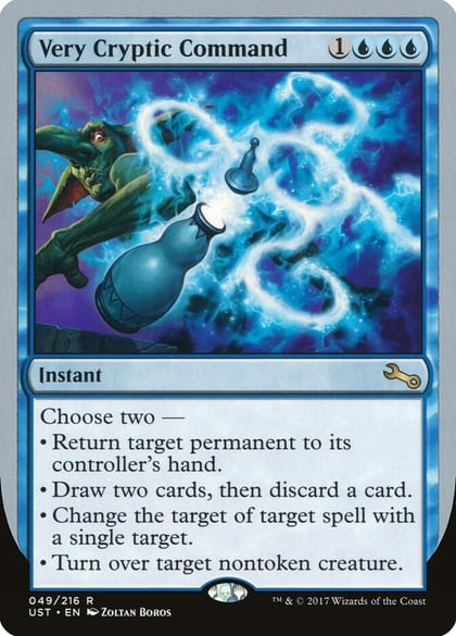 Very Cryptic Command (D), Unstable 49