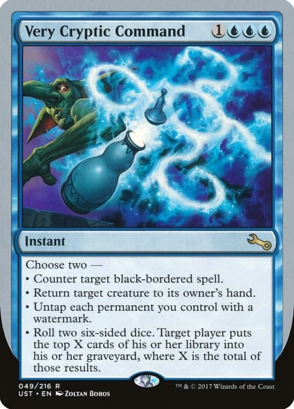 Very Cryptic Command (E), Unstable 49