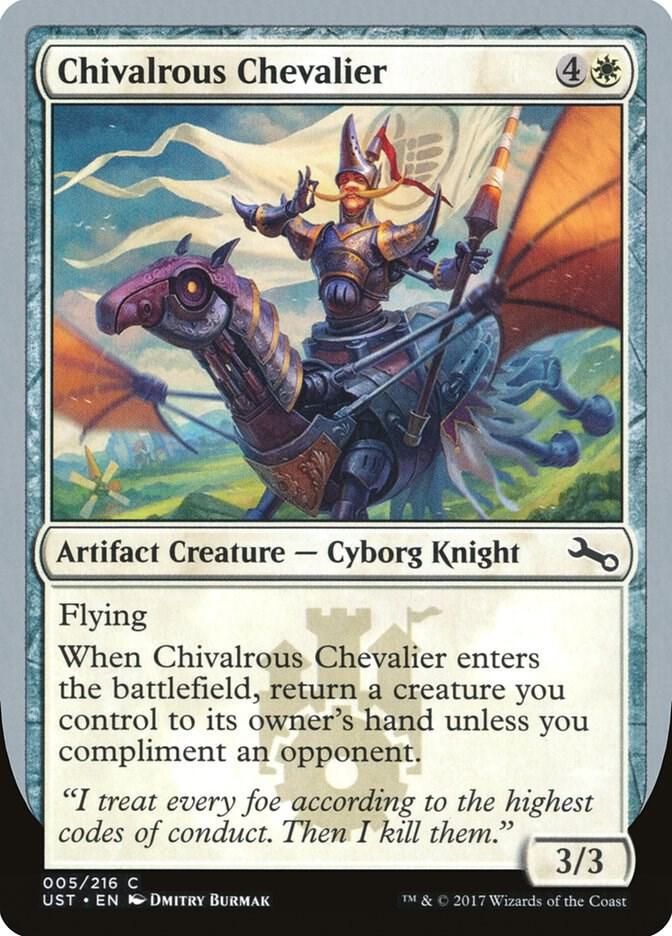 Chivalrous Chevalier, Unstable 5