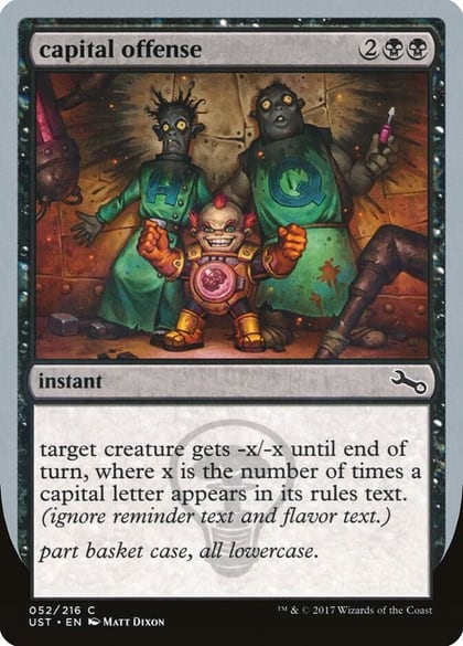 capital offense, Unstable 52