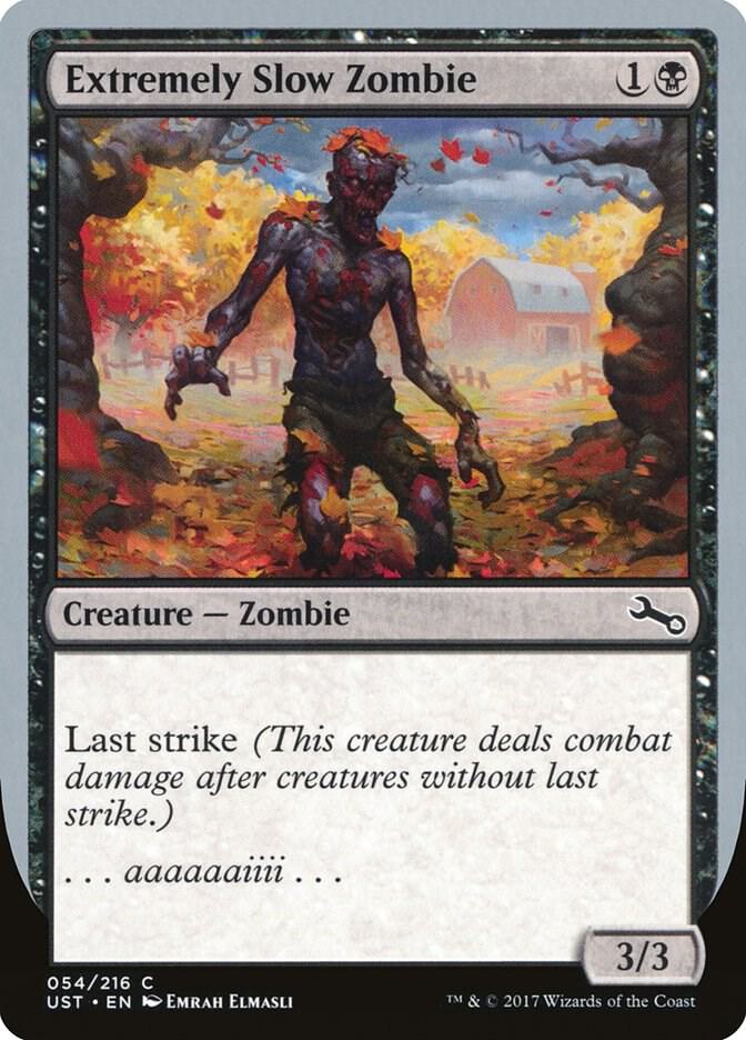 Extremely Slow Zombie (B), Unstable 54