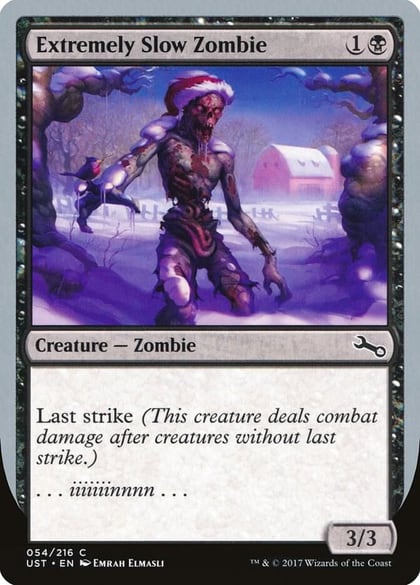Extremely Slow Zombie (C), Unstable 54