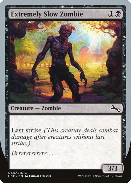 Extremely Slow Zombie (A), Unstable 54