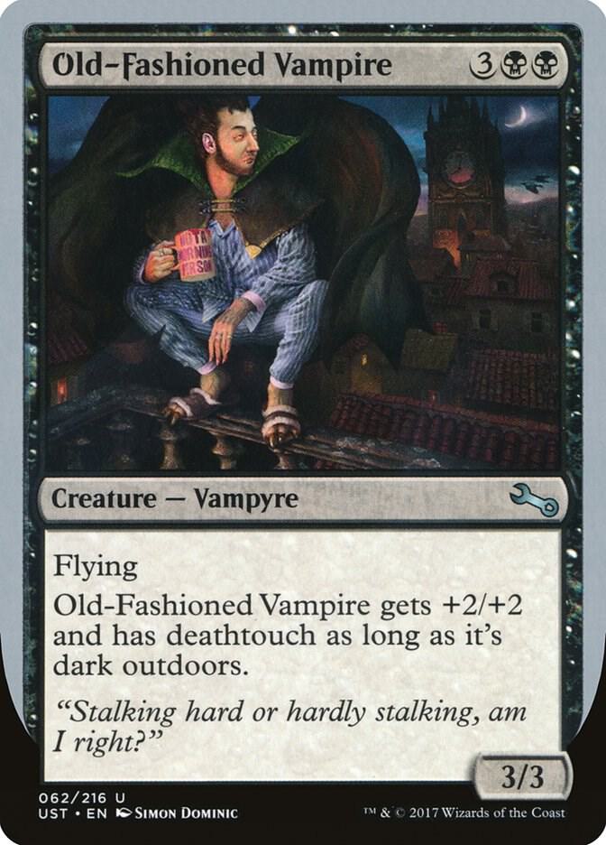 Old-Fashioned Vampire, Unstable 62