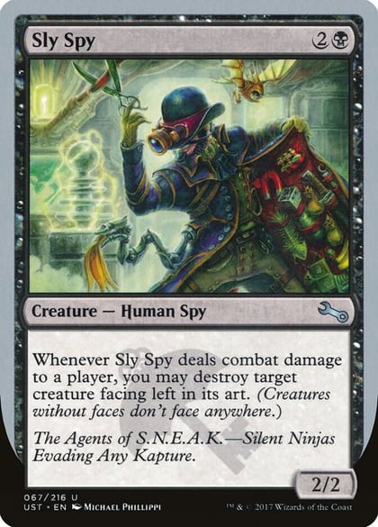 Sly Spy (B), Unstable 67