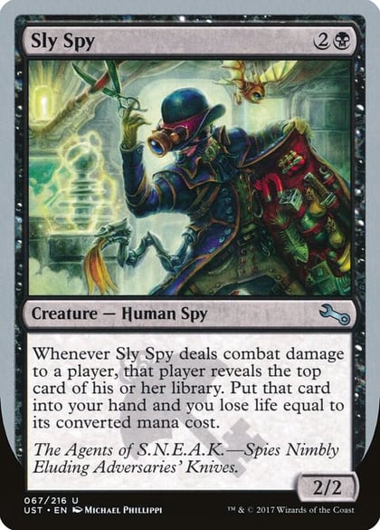 Sly Spy (E), Unstable 67