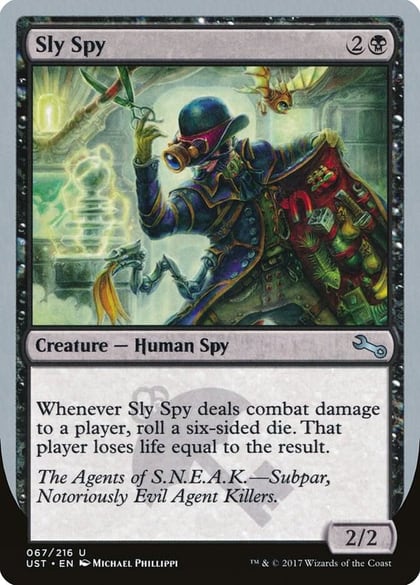 Sly Spy (F), Unstable 67