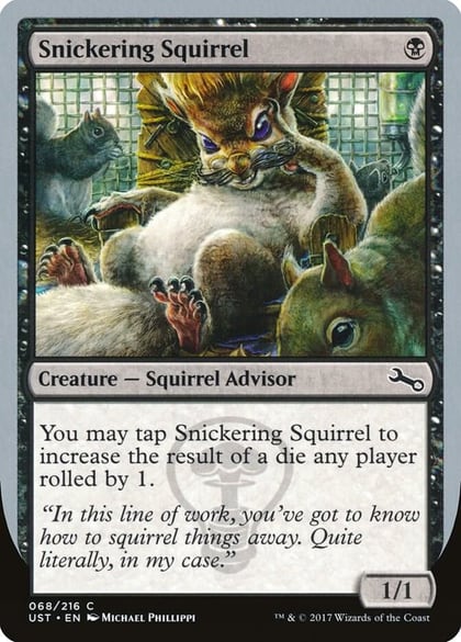 Snickering Squirrel, Unstable 68