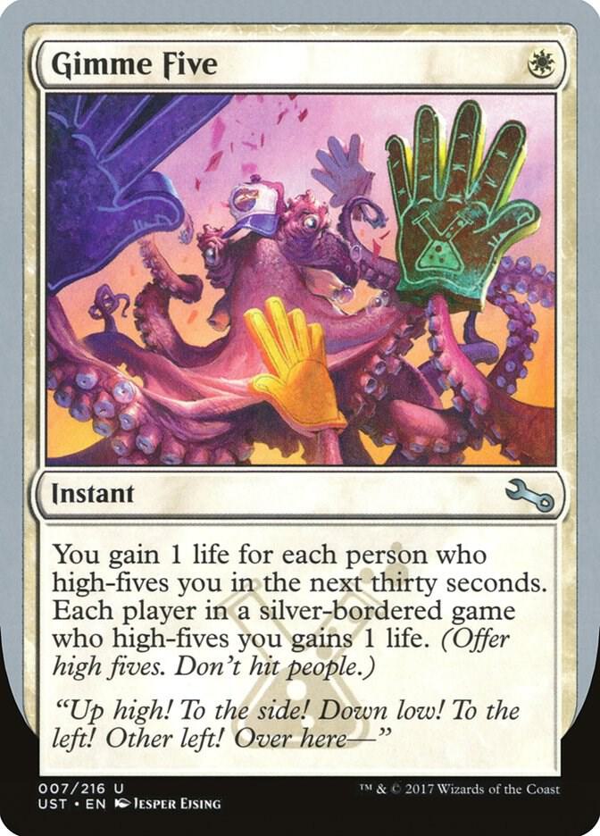 Gimme Five, Unstable 7