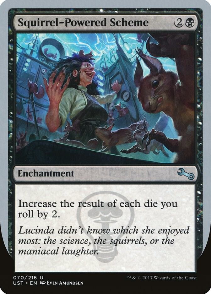 Squirrel-Powered Scheme, Unstable 70