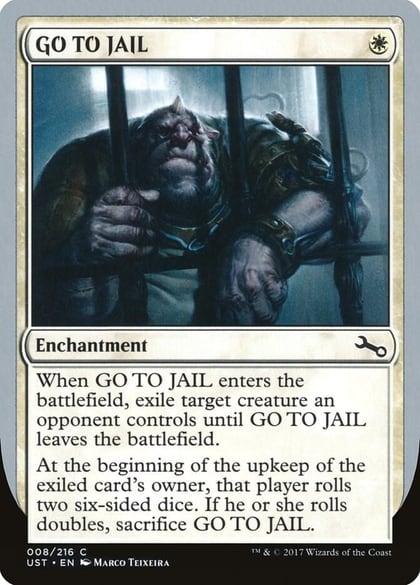 GO TO JAIL, Unstable 8
