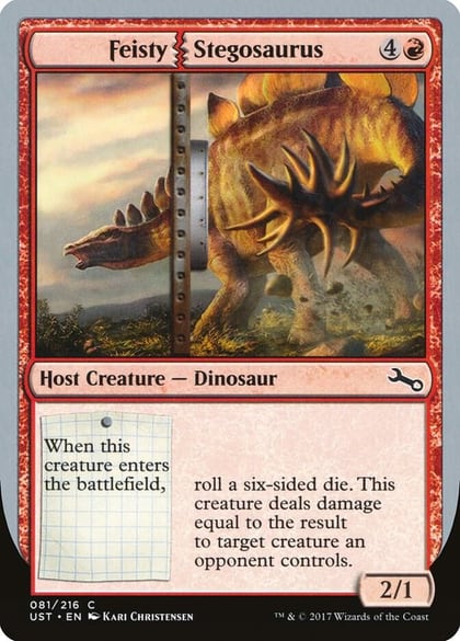 Feisty Stegosaurus, Unstable 81