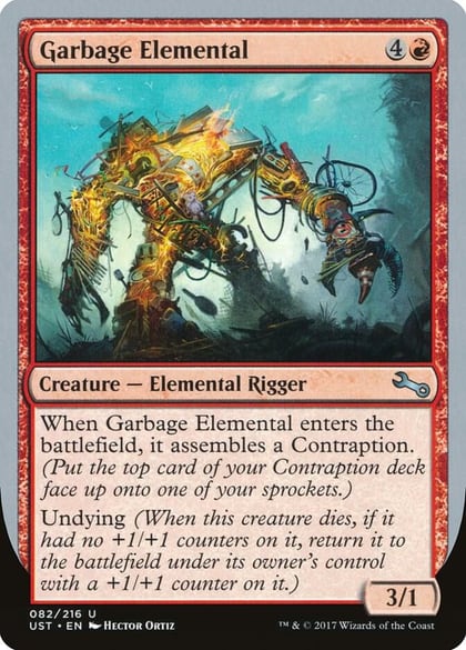Garbage Elemental (B), Unstable 82