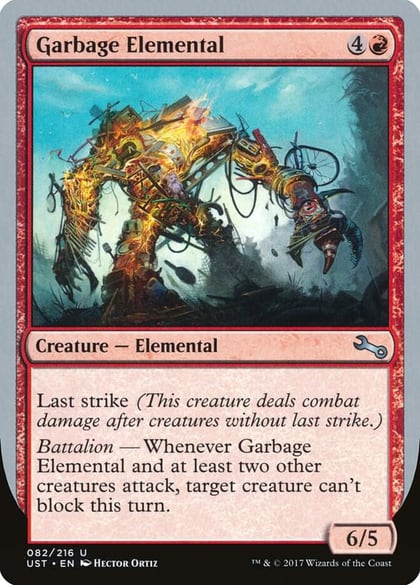 Garbage Elemental (F), Unstable 82