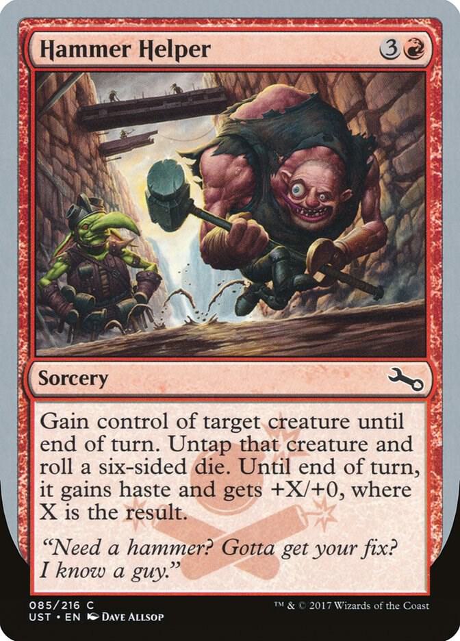 Hammer Helper, Unstable 85
