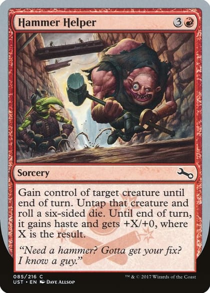 Hammer Helper, Unstable 85