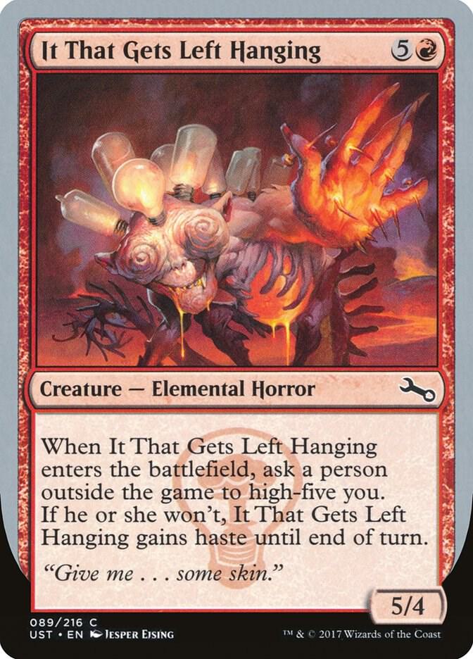 It That Gets Left Hanging, Unstable 89