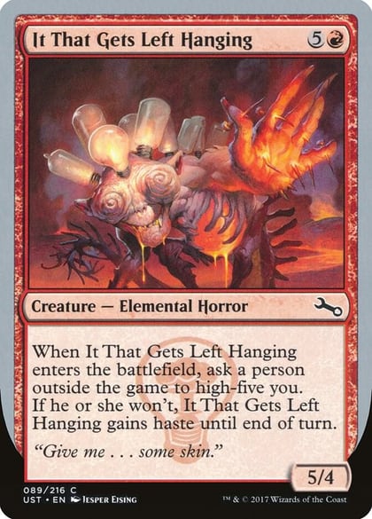 It That Gets Left Hanging, Unstable 89