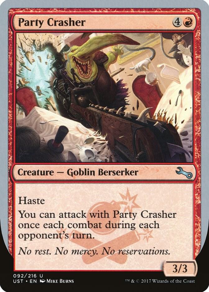 Party Crasher, Unstable 92