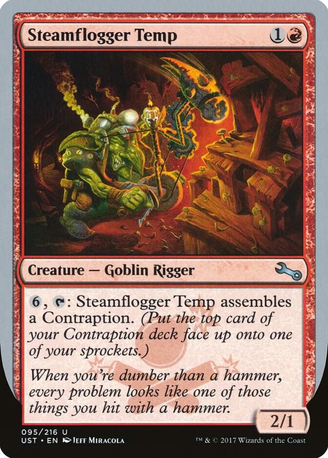 Steamflogger Temp, Unstable 95