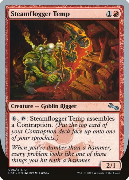 Steamflogger Temp, Unstable 95
