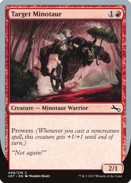 Target Minotaur (B), Unstable 98