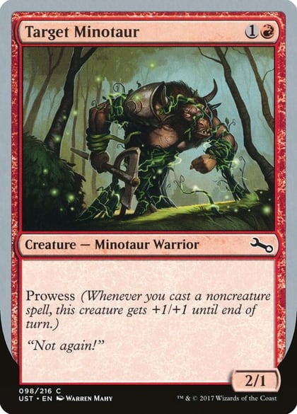 Target Minotaur (D), Unstable 98