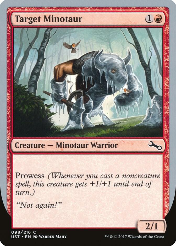 Target Minotaur (A), Unstable 98