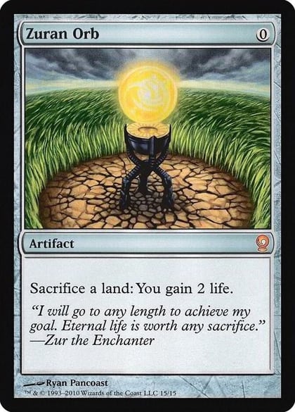 Zuran Orb, From the Vault: Relics 15