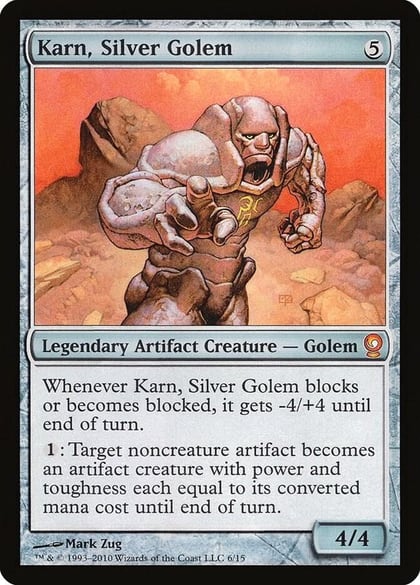 Karn, Silver Golem, From the Vault: Relics 6