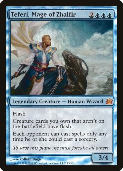 Teferi, Mage of Zhalfir, From the Vault: Legends 13