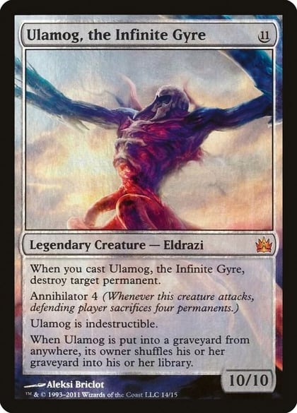 Ulamog, the Infinite Gyre, From the Vault: Legends 14
