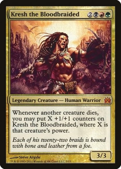 Kresh the Bloodbraided, From the Vault: Legends 5
