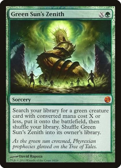 Green Sun's Zenith, From the Vault: Twenty 19