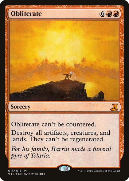 Obliterate, From the Vault: Lore 11