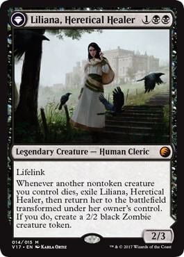 Liliana, Heretical Healer, From the Vault: Transform 14