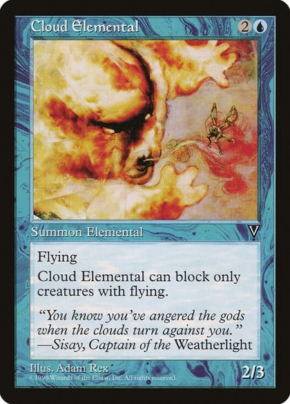 Cloud Elemental, Visions #5815