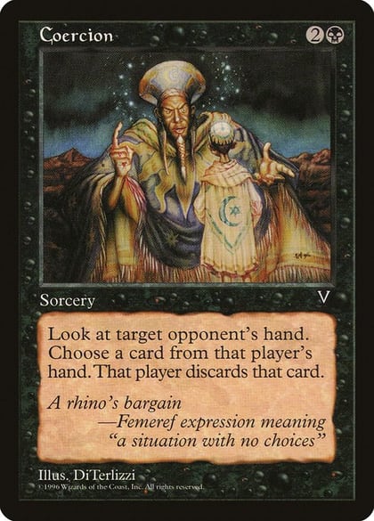 Coercion, Visions #5816