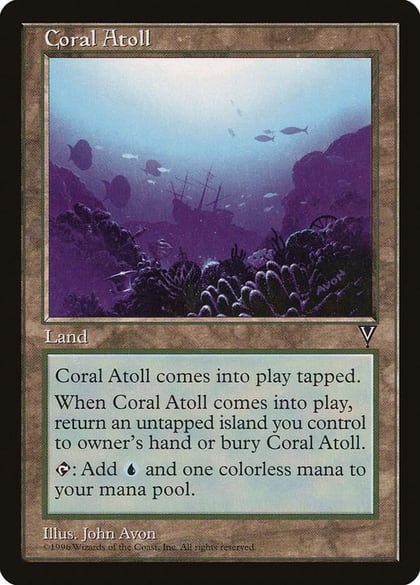 Coral Atoll, Visions #5817