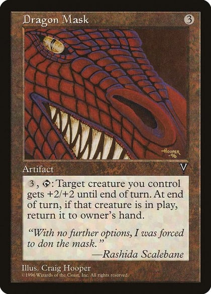 Dragon Mask, Visions #5828