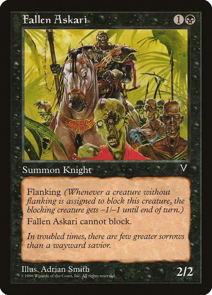 Fallen Askari, Visions #5838