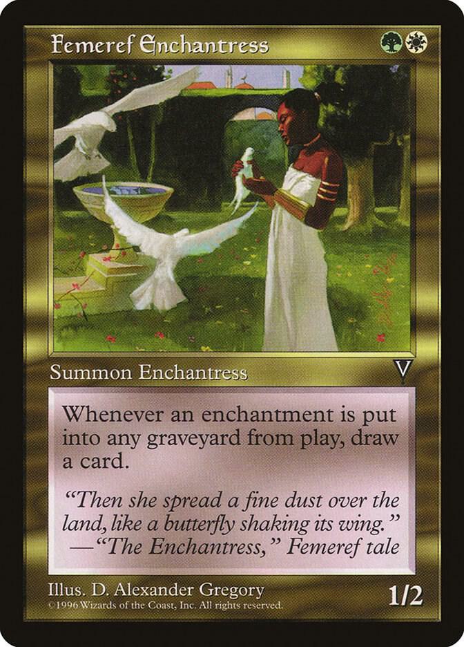 Femeref Enchantress, Visions #5839